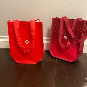 Lululemon reusable small bags